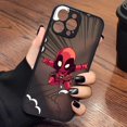 thumbnail image 3 of Case for iPhone Apple 14 13 11 12 MINI Pro XS Max XR X 7 8 SE 2022 2020 6 6S Plus Case Marvel Cartoon Hero Spider-Man Lron Man, 3 of 5