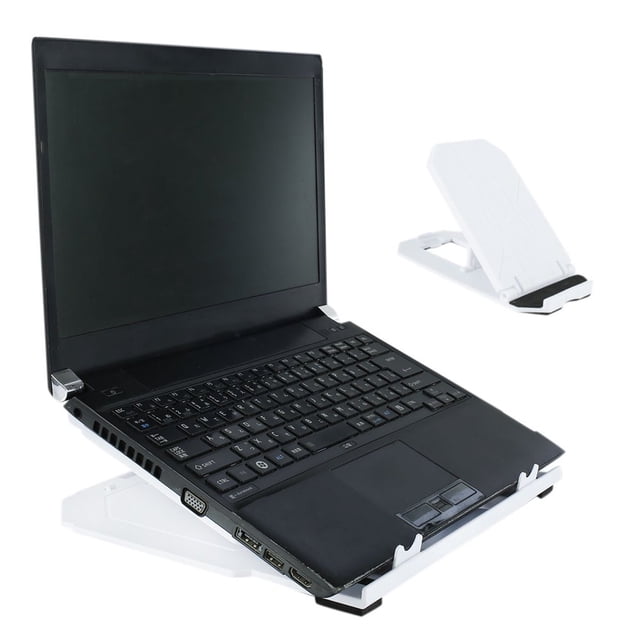 Support d'Ordinateur Portable à 10 Niveaux de Hauteur Réglable, Bureau de Genoux Réglable pour Lit et Bureau, Convient aux Ordinateurs Portables jusqu'à 17 Po pour Voiture, Bureau pour Ordinateur Portable, Table de Travail pour Bureau à Domicile