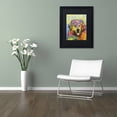 thumbnail image 3 of Trademark Fine Art 'Great Pyrenees' Canvas Art by Dean Russo, Black Matte, Black Frame, 3 of 4