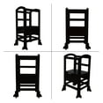 thumbnail image 3 of Open Box LT02B Kids Kitchen Adjustable Height Learning Step Stool Tower, 3 of 7