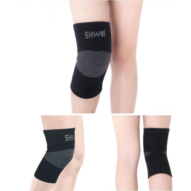 Heiheiup Gym Knee Protector Sports Tendon Training Elastic Knee Brace Supports