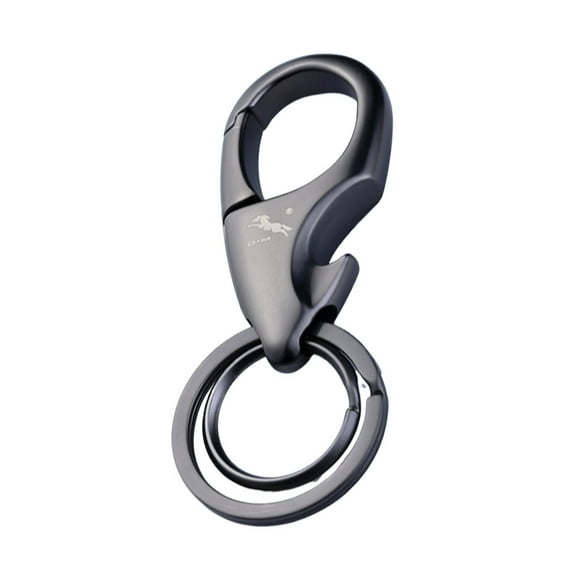 Bottle Opener Multifunction Keychain Ergonomic Design Man 8*3.3cm Black