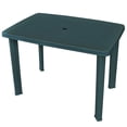 thumbnail image 1 of vidaXL Table de Jardin Verte 101x68x72 cm Plastique, 1 of 4