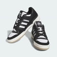 thumbnail image 3 of Size 11- Adi - das Men’s Forum Low CL Sneakers Shoes, Black/White., 3 of 6