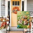 thumbnail image 5 of SLYNSHome Easter Egg Bunny Garden Flag Easter Garden Flags 12x18 Double Sided Flower Yard Flag for Outside Flower Seasonal Farmhouse, 5 of 7