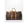 thumbnail image 1 of Louis Vuitton - VINTAGE - Preowned Keepall 55 Bag in Brown, 1 of 3