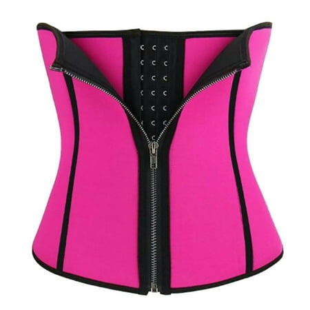 

KDDYLITQ Women Trimmer Waist Trainer Control Plus Size Corset Sport Shaper Vest Red XXL