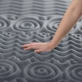 thumbnail image 3 of Allswell 2" 5-Zone Cooling Titanium Memory Foam Mattress Topper, King, 3 of 8