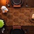 thumbnail image 4 of Sm:)e Caramel Ghost Halloween Table Runner 13x72 Inch, Soft Plush Faux Fur Mantel Kitchen Dining Table Decor, Halloween Home Party Decor, 4 of 6