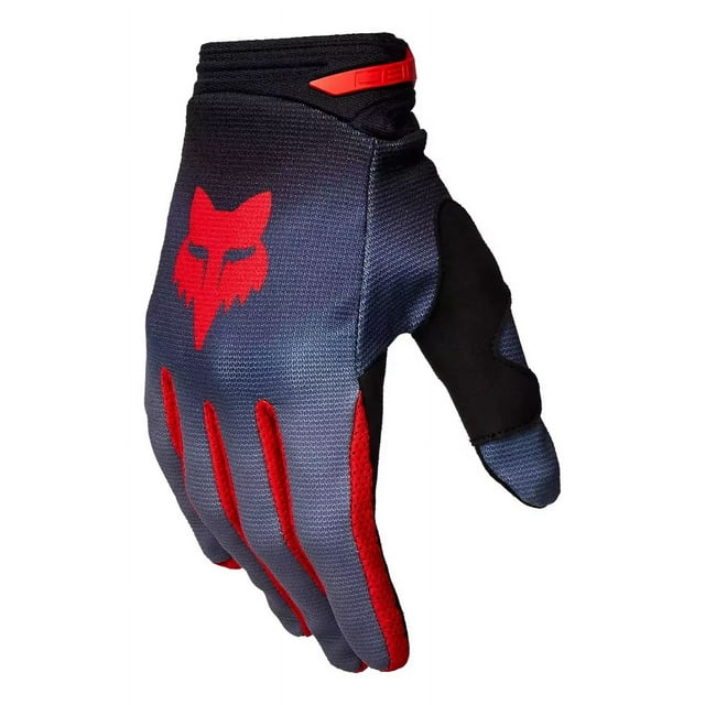 Guantes Fox 180 Interfere Moto Bici Bmx Enduro Mtb Mx Color Gris Talla Xl Extra Gde