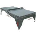 thumbnail image 5 of Foldable Waterproof Table Tennis Table Cover, 280x153x73cm, Black-, 5 of 5