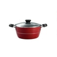 thumbnail image 6 of Tramontina Sicilia 4.5-Quart Non Stick Dutch Oven with Glass Lid, Aluminum Nonstick Cooking Pot, Raspberry, 6 of 7