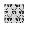 thumbnail image 4 of Pandas Curtain Black Out Thermal Insulation Curtains Aesthetic 54 Inch Length for Bedroom Living Room 2 panels set, 4 of 5