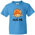 thumbnail image 3 of Inktastic Hug Me Cute Pufferfish with Bubbles Youth T-Shirt, 3 of 5