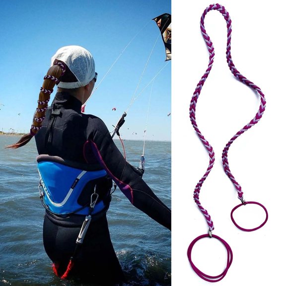 25" Elastic Hair Ties for Women's Curly Hair – No Damage Ponytail Holders