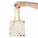 thumbnail image 3 of Bolsas de Regalo Pequeñas con Asas de Cinta Bolsa de Regalo Mini de Oro, (Puntos Metálicos, Paquete de 16, 3 of 5