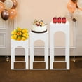 thumbnail image 4 of Columns Display with Iron Sheet 3 PCs Cylinder Flowers Stand Enjoy DIY Fun Metal Display Pedestal Stands, 4 of 24