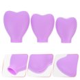thumbnail image 4 of Shisuyan 3pcs Silicone Makeup Brush Covers For Travel Storage Organizers To Prolong Brush Life And Maintain Cleanliness, 4 of 8