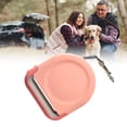thumbnail image 2 of Portable Automatic Dog Leash Retractable Strong Strength Pet Traction Leash for Dog Walking Pink, 2 of 6