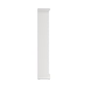 Tvilum Sonoma Adjustable 5 Shelf Bookcase for Adults, White