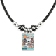 thumbnail image 1 of la ciudad de hong kong de china " collar a mano colgante de cuerda de cuero Unbranded M, 1 of 3