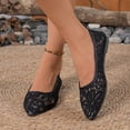 thumbnail image 6 of Women's On Mules for Quick School Pickup & Dropoff Women's Casual Shoes For Everyday Wear Work And Dating Stylish On Pointed Toe Design Comfortable Flat Bottoms For All Seasons, 6 of 9