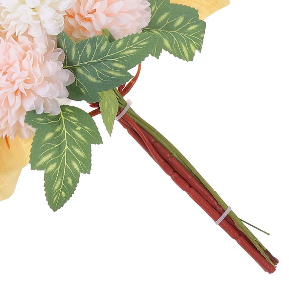 OUNONA Multi-Color Artificial Wedding Bouquet for Bride and Bridesmaids, Elegant Floral Arrangement for Weddings and Special Occasions