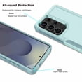 thumbnail image 6 of For Galaxy S25 Ultra 5G Case ,Sturdy Phone Case for Samsung S25 Ultra 5G ,Tiflook Shockproof Protection Heavy Duty Armor Hard Plastic & Rubber Rugged Bumper 2-in-1 Case Cover ( Green ), 6 of 6