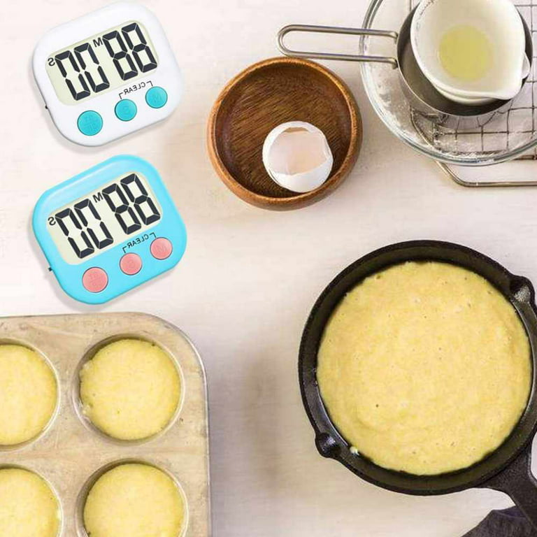  Digital Timers, Battery Powered Compact Size Switch Control Electronic  Timer 0-99 Minutes 59 Seconds for Kitchen Baking for Classroom : Home &  Kitchen