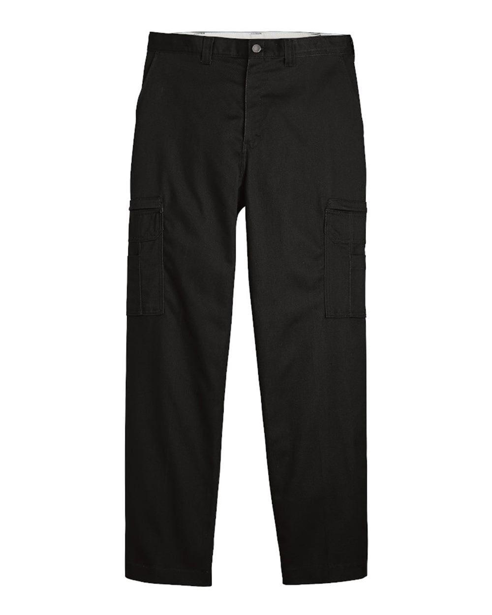 Dickies LP39 Industrial Cotton Cargo Pants - Black - 39 Unhemmed - 34W