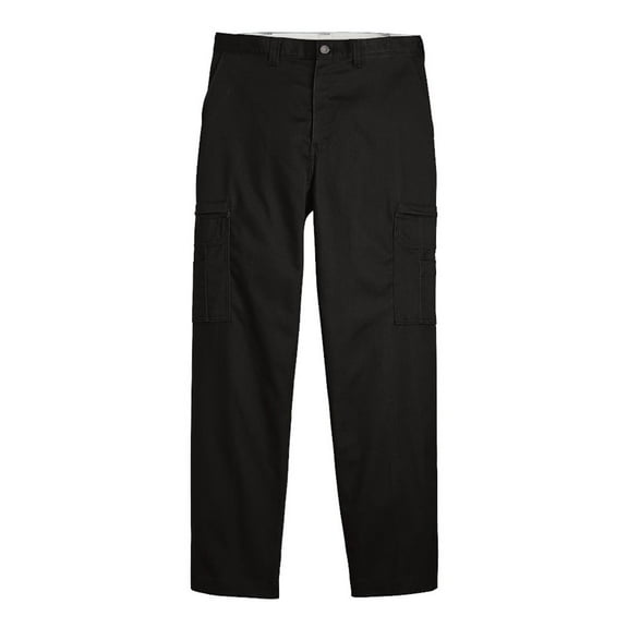 Dickies LP39 Industrial Cotton Cargo Pants - Black - 30I - 36W