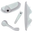 thumbnail image 1 of Ventana abatible mejorada Andersen - Serie 200/400 - Paquete de hardware - Plegable/Tradicional - Blanco - 1361560, 1 of 1