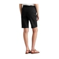 thumbnail image 2 of RALPH LAUREN Womens Black Twill Shorts Petites 4P, 2 of 2