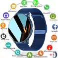 thumbnail image 1 of ChiBear Smartwatch Deportivo Impermeable Con Bluetooth Y Llamadas Caja, Correa y Bisel Azul, 1 of 8