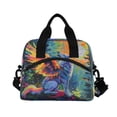 thumbnail image 3 of joogoo Wolf with Wing Insulated Lunch Bags Reusable Cooler Box with Shoulder Strap, 3 of 6