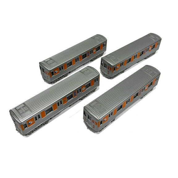 Box of 12 Septa Metro Subway, Gray - Showcasts 2233D-SEPTA - 7" Scale Diecast Model Trains