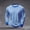 Blue, variant on WIZUTIZ Men's Striped T Shirts Raglan Long Sleeve Crew Neck Tee Casual Basic Blouse Spring Fall Basic Tees Big Tall Tops