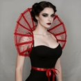 thumbnail image 5 of Detachable Ruffle Collar Halloween Gothic Accessory for Women Men Cosplay Party Dress Up Style, 5 of 6