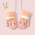 thumbnail image 2 of GPOECD Winter Gloves Baby Toddler Soft Thermal Lined Warm Mittens Cold Weather Outdoor Play, 2 of 4
