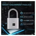 thumbnail image 3 of Keyless Smart USB Charging Fingerprint Lock Padlock Waterproof Door Unlock Portable Anti-theft ,Smart and Safe, 3 of 5