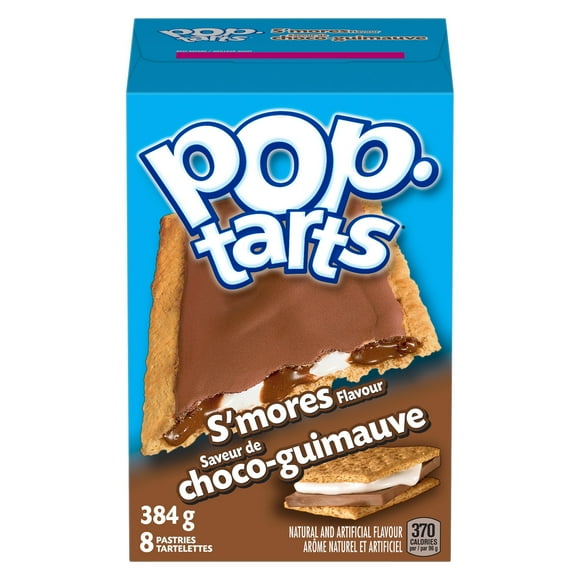 Kellogg's Pop-Tarts toaster pastries, S'mores 384 g - 8 pastries, Toaster pastries