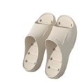 thumbnail image 4 of Women's Bathroom Slippers Shower Shoes Non-Slip EVA Slides with Drainage Holes Quick-Dry Anti-Skid House Sandals for Indoor Home Gym Pool (Khaki, 36), 4 of 4