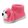thumbnail image 4 of LvhaoGJOB Kids' Soft & Cozy Bootie Slippers with Plush Lining and Non-Slip Platform Sole, 4 of 6