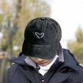 thumbnail image 6 of yuksok Peaked Hat Birthday Presents Four Seasons Daily Use Painter Hat Baseball Cap Black B, 6 of 9