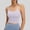Purple, variant on Womens Athletic Cropped Tank Top with Built in Bra Camisole for Layer Stretch,Black Size S