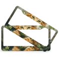 thumbnail image 2 of Cat St Patrick Holiday Print License Plate Frames 2 Pcs Set Shamrock Happy St Patrick's Day Auto Car Accessories Tag Car Accessories US Canada Standard 2 Hole Aluminum License Plate Frame, 2 of 6