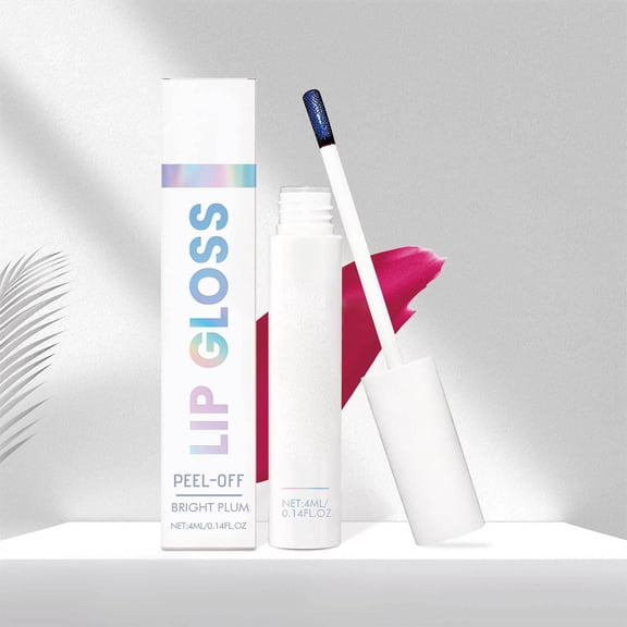 QunYou Tear Off Lip Gloss Waterproof Resist Stripping Long-lasting Color Locking Uniform Color Development Nourishing Lips 4ml