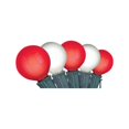 thumbnail image 1 of 20230-71 Rouge &amp; Globes Lumineux Blancs, 1 of 1