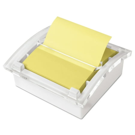 White Post It Notes - Post-it Pop-up Notes Clear Top Pop-up Note Dispenser for 3 x 3 Self-Stick Notes, Ultra Yellow