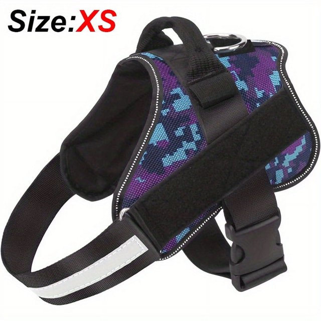 Keep Your Dog Safe and Comfortable with this Reflective No-Pull Dog Harness!